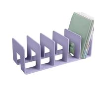 Acrylic Bookends Reading Shelf Book End File Sorter Book Storage Stand File Organizers For Magazines Acrylic Bookends Storage Stand Reading Shelf Sorter For Office School