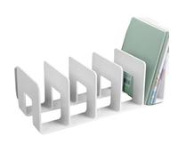 Acrylic Bookends Reading Shelf Book End File Sorter Storage Stand Organizers For Magazines Storage Stand Acrylic Bookends Stands Reading Shelf Sorter
