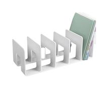 Acrylic Bookends Reading Shelf Book End File Sorter Storage Stand Organizers For Magazines Storage Stand Acrylic Bookends Stands Reading Shelf Sorter