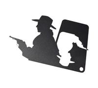 Acrylic Bookmarks, Craft Detective Bookmark, Reading Lover BookmAcrylic Craft Detective Shaped For Reading Lovers,Bookshelf Decorations Bookmark, Acrylic Book Markers For Bedroom And Living Room Decor