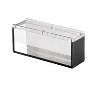Acrylic Breeding Box - Clear Filing Tank, Isolation Chamber Lid | Floating Water Breeder Container for Crabs Snails Shrimp, Tran Nursery Habitat