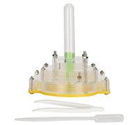 Acrylic Breeding Box, Transparent Watching Feeding Case with Humidification Zone, Multi - Layer Escape - Proof Design for Kids Science Learning