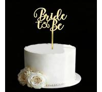 Acrylic Bride to Be Cake Topper - Bridal Shower Cake Topper for Wedding Shower,Engagement Party Decorations