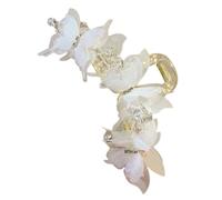 Acrylic Butterfly Hair Clip for Female Mesh Jaw Clip Casual Wear Headpiece Elegant Wedding Hair Grip Sweet Hair Ornament