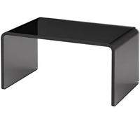 Acrylic C Type Sofa Side Table, Multifunctional Coffee Table for Living Room, Bedroom, Balcony - Creative Leisure Table Design, 65x40x40cm