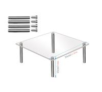 Acrylic Cake Stand Cupcake Stand Dessert Table Acrylic Cake Suitable for Storage Please Forgive me Designed for Long Lasting use with Proper Durability and consistent (Extra Large Size 30cm)