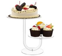 Acrylic Cake Stand, Stylish Clear Acrylic Cupcake Holder - Cake Holder Tree Dessert Display - Wedding Shower