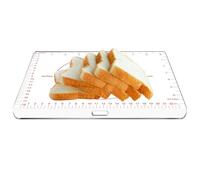 Acrylic Calculus - Transparent Chopping Board for Countertop | Callus Clear Chopping Board | Non Slip Chopping Boards for Countertop | Chopping Board with Counterattack | Clear Acrylic Chopping Board