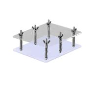 Acrylic Card Presser - Clear Card Repair Tool, Fixer, Flattened Game Card Device | Protective Card Holder for Playing Cards Decks