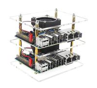Acrylic Case Box For 5 Plus Transparent Protective Shell Enclosure 1/2/3 Layers Optional