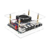 Acrylic Case Box for OrangePi 5 Plus Transparent Enclosure 1/2/3 Layers