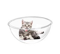 Acrylic Cat Hammock - Cat Bed with Replacement Dome | Clear Acrylic Cat Bed | Travel Acrylic Cat Bed | Clear Cat Bed | for ga