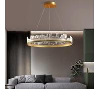 Acrylic Ceiling Chaner, Modern LED Pendant Lights, Semi recessed Installation Lamp Hanging Lights Home Decoration Living Room Bedroom Dining Room,Chaner