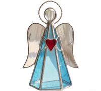 Acrylic Celestial Candle Holders Set of 3 Stained Glass Effect for Tabletop Artistic Glow Ambient Lighting Cosmo Star Theme for Home Décor Meditation(Blue)