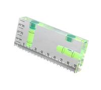 Acrylic Check Bubble Levels Tool Small Levels Strong Base Pocket for Picture Hanging Construction Tool