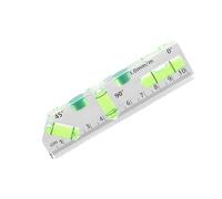 Acrylic Check Bubble Levels Tool Small Levels Tool Strong Base Pocket for Picture Hanging Construction Acrylic
