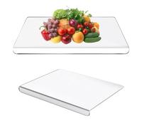Acrylic Chopping Chopping Boards for Kitchens, Cutting Boards 18X16X1.5In Kitchen Worktop Protector Multipurpose Acrylic Cutting Board, Worktop Savers for Kitchen Restaurant Home