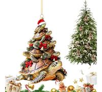 Acrylic Christmas Tree Decoration Pendant Sea Animal 2D Acrylic