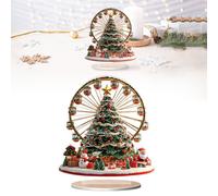 Acrylic Christmas Tree Ornaments 17-18.7cm