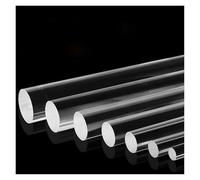 Acrylic Circular Rod, rods 2 Pcs Dowel Rods, 50-80Mm Dia 500Mm Length Clear Round for DIY Crafts Party Decorations Gardening(70mm)