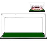 Acrylic Clear Display Case for Lego 10272 Building Kit,Dustproof Assemble Box Showcase for (Old Trafford - Manchester United)(Only Display Box)(2mm)