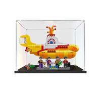 Acrylic Clear Display Case for Lego 21306 Yellow Submarine Display Box,Building Block Collectibles Transparent Dustproof Showcase Storage Box Display Box(Only Case)(2MM)