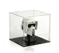Acrylic Clear Display Case for Lego 75305 Scout Trooper Helmet