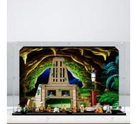 Acrylic Clear Display Case for Lego 75365 Base 4. Display Box,Building Block Collectibles Transparent Dustproof Showcase Storage Box Display Box Stand for (Only Case) (3mm)