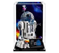 Acrylic Clear Display Case for Lego 75379 R2-D2 Robot Model, Collectibles Countertop Display Case, Gift, Dust Box, Organizer (Display Box only)