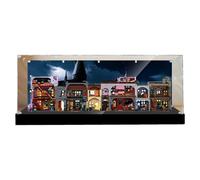 Acrylic Clear Display Case for Lego Diagon Alley 75978 Model, Collectibles Countertop Display Case, Gift, Dust Box, Organizer (Display Box only)