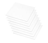 Acrylic clear Wave Ripple Sheet, Clear Acrylic Sheets Pack Of 8 Multiple Sizes(100mmx150mmx3mm)