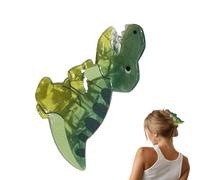Acrylic Clip - Fun Jurassic Accessory Colorful Creative Ornament | Ideal for Girls Kids Styling Occasions Daily Outfits School Travel Party Celebration Gifting Decoration