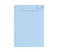 Acrylic Clipboard with Folding Stand and Pen Clip Holds 100 Sheets Letter Size Writing Disc for Teaching Presentation Travel Writing Board