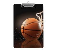 Acrylic Clipboards for Outdoor Office, 8.5x12.5 Stardard Letter A4 Size Clipboard for Social Worker, Nurse, Office Supplies, Basketball Clip Boards with Low Profile Clip