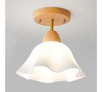 Acrylic Close to Ceiling Light Modern Semi Flush Mount Ceiling Lamp Compatible with Dining Room Living Room,Minimalist Style