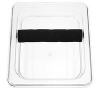 Acrylic Coffee Knock Box 1.5L for Espresso Grounds Setup | Smooth Surface, Countertop Protection, 17x16x10cm, Suitable for Portafilter Pucks and Espresso Machines