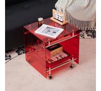 Acrylic Coffee Table - Minimalist Small Living Room Furniture, Stylish Design for Modern Home Décor