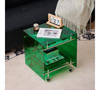 Acrylic Coffee Table - Minimalist Small Living Room Furniture, Stylish Design for Modern Home Décor