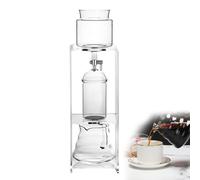 Acrylic Cold Brew Drip Tower, Ice Drip Coffee Maker, with Slow Drip Technology, Stainless Steel Filter and Acrylic Base, Adjustable Speed Dripping, V-shaped Pot Mouth, Gift for Coffee Lovers
