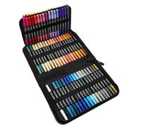 Acrylic Coloring Pens - 72 Color Tip Art Markers, Vibrance Permanent Paint Pens with Fine Brush Nibs, Sturdy Quick Drying Craft Set, Ideal for Wood Canvas Stone Ceramic Rock Art