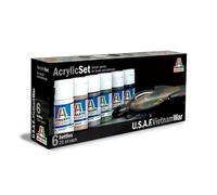 Acrylic Colors Paint Set U.S.A.F. Vietnam War ITALERI