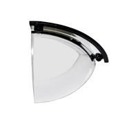 Acrylic Convex Mirror, Traffic Safety Dome, Wide Angle Tool 9.06x7.09x1.18 inches, Weatherproof Security Lens, for Driveways School Corridors Parking Lots Indoor Outdoor Corners