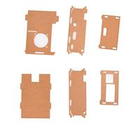 Acrylic Cooling Case for 3, Transparent Heat Dissipation Enclosure Without Fan - Durable Protection, Easy Access Ports, Ideal for Safe Motherboard Operation (without fan)