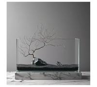 Acrylic Countertop Storage Box Deep Water Transparent Sink, Photography Shooting Tray, Decorative Tray, Floating Photo Props Box(60x12x60cm/23.6x4.7x23.6in)