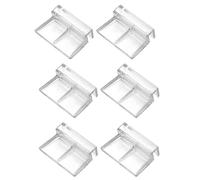 Acrylic Cover Clips For Aquariums,Fish Tank Acrylic Cover Clips,Cover Bracket for Fish Tank Aquarium,Fish Tank Glass Cover Clip,Fish Tank Acrylic Clips,Fish Tank Acrylic Support Holder,10mm,6 Pieces