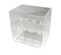 Acrylic Crystal Display Box For Gemstones And Mineral Collection High Transparency Dustproof Designs Storage Box Natural Beauty Display