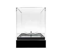 Acrylic Cube Baseball Box Display Holder Stand With Led Light Clear For Autographed Softball Display Protector Clear Cube Baseball