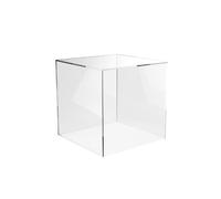 Acrylic Cube Display (200mm x 200mm x 200mm) 5 Sided Box