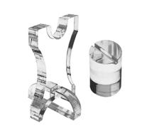 Acrylic Cutter Display - Transparent Kitchen Block, Multifunctional Table Cutting Utensils Organizer, Transparent Case for Worktop | For Friends