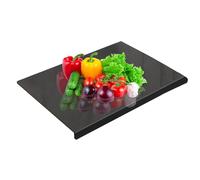 Acrylic Cutting Board, Non-Slip Counter Mat, Meat and Vegetable Prep with Lip Edge, Durable Food Preparation Board for Apartment Kitchens, Meal Prep Organization, Safe and Stable Chopping